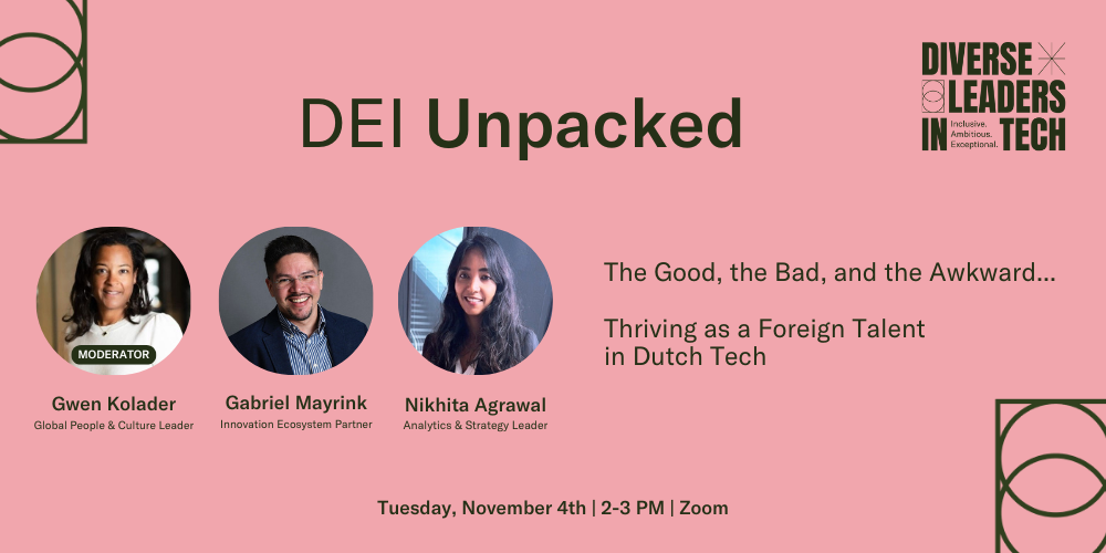 Nikhita and Gabriel (1) Diverse Leaders in Tech | DEI | DLiT